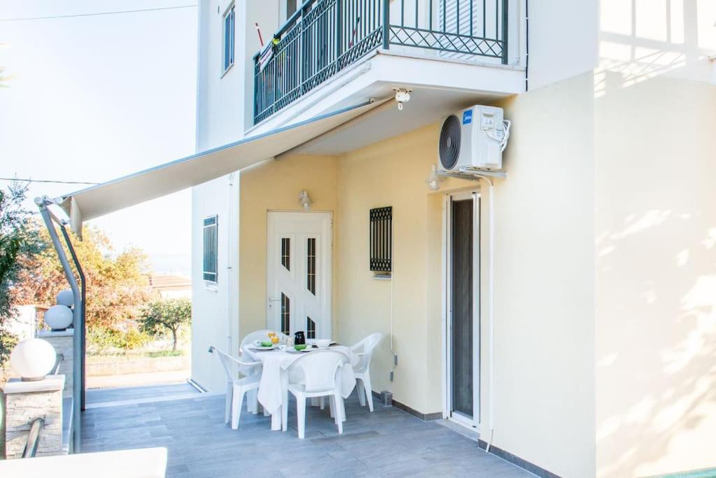 Όμορφο Παραθασυγκρότημα Ενοικιαζόμενων Καταλυμάτων Ως Ολόκληρος Χώρος - Chrani, Ελλάδαλάσσιο Διαμέρισμα Exterior photo